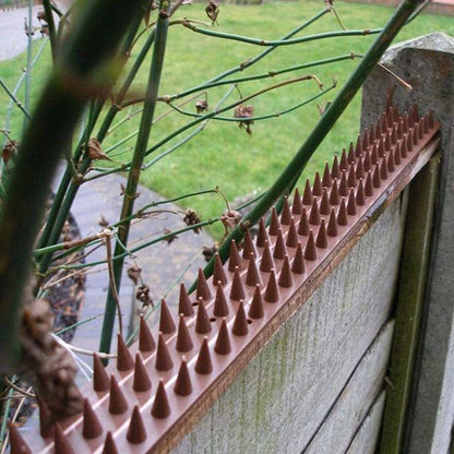 45cm 12 Pack Bird Spikes Deterrent Fence