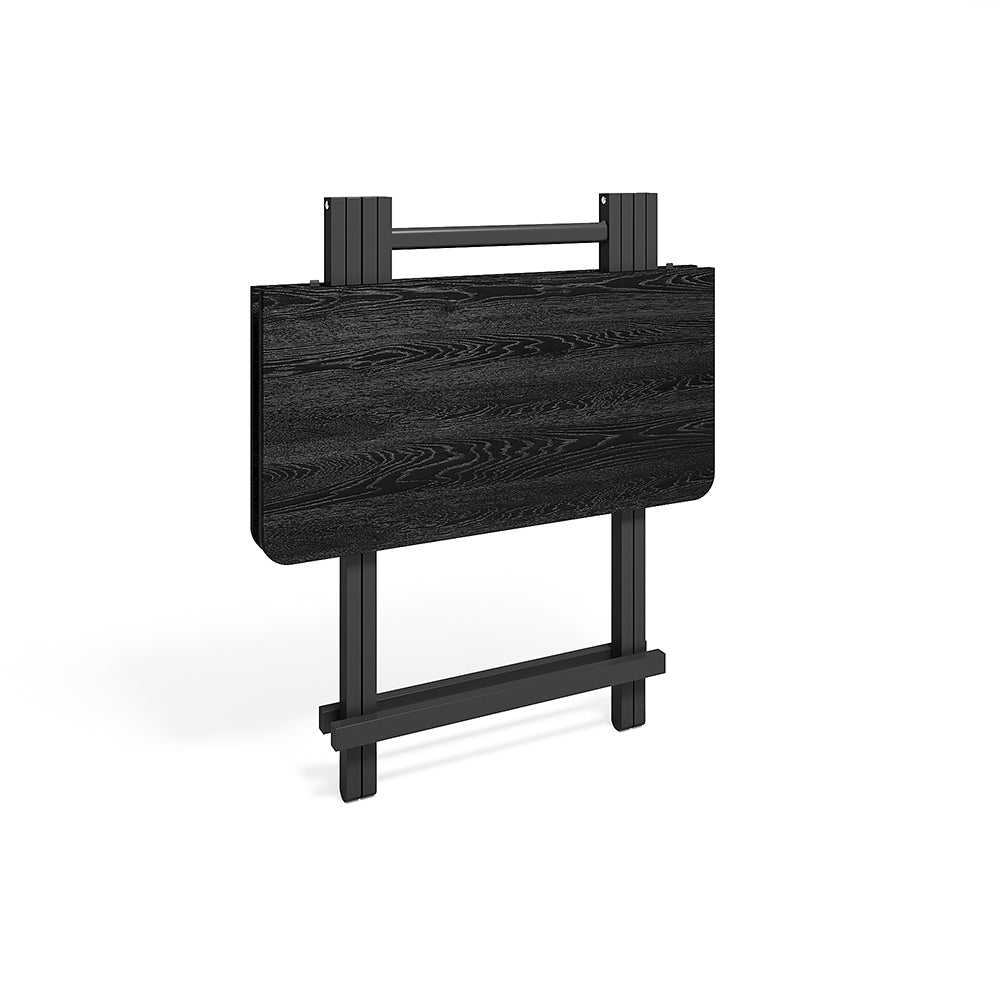 Black Folding Wooden Dining Table