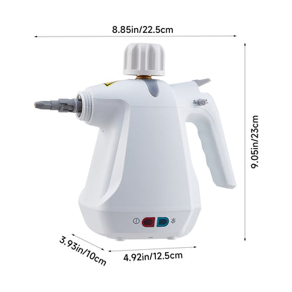 1000W White Handheld Steam Cleaner