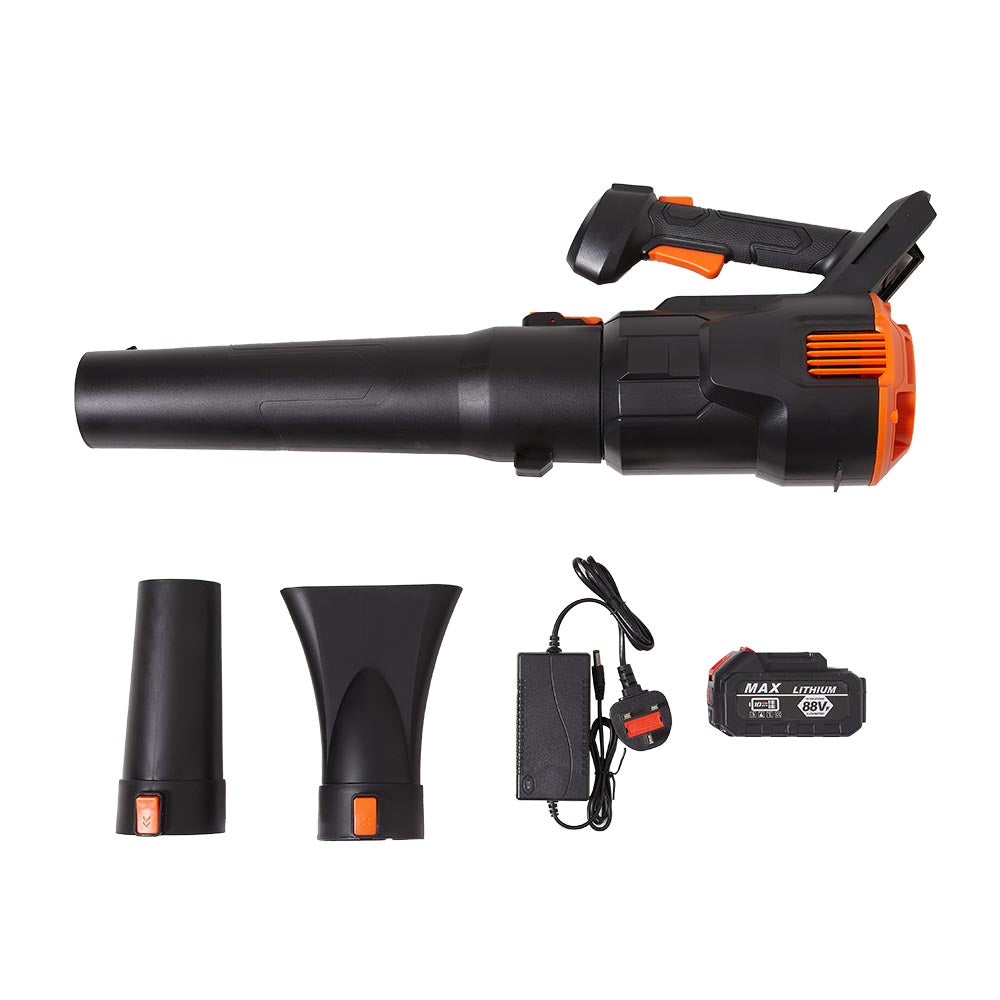 21V Cordless Handheld Leaf Blower with Battery and Charger