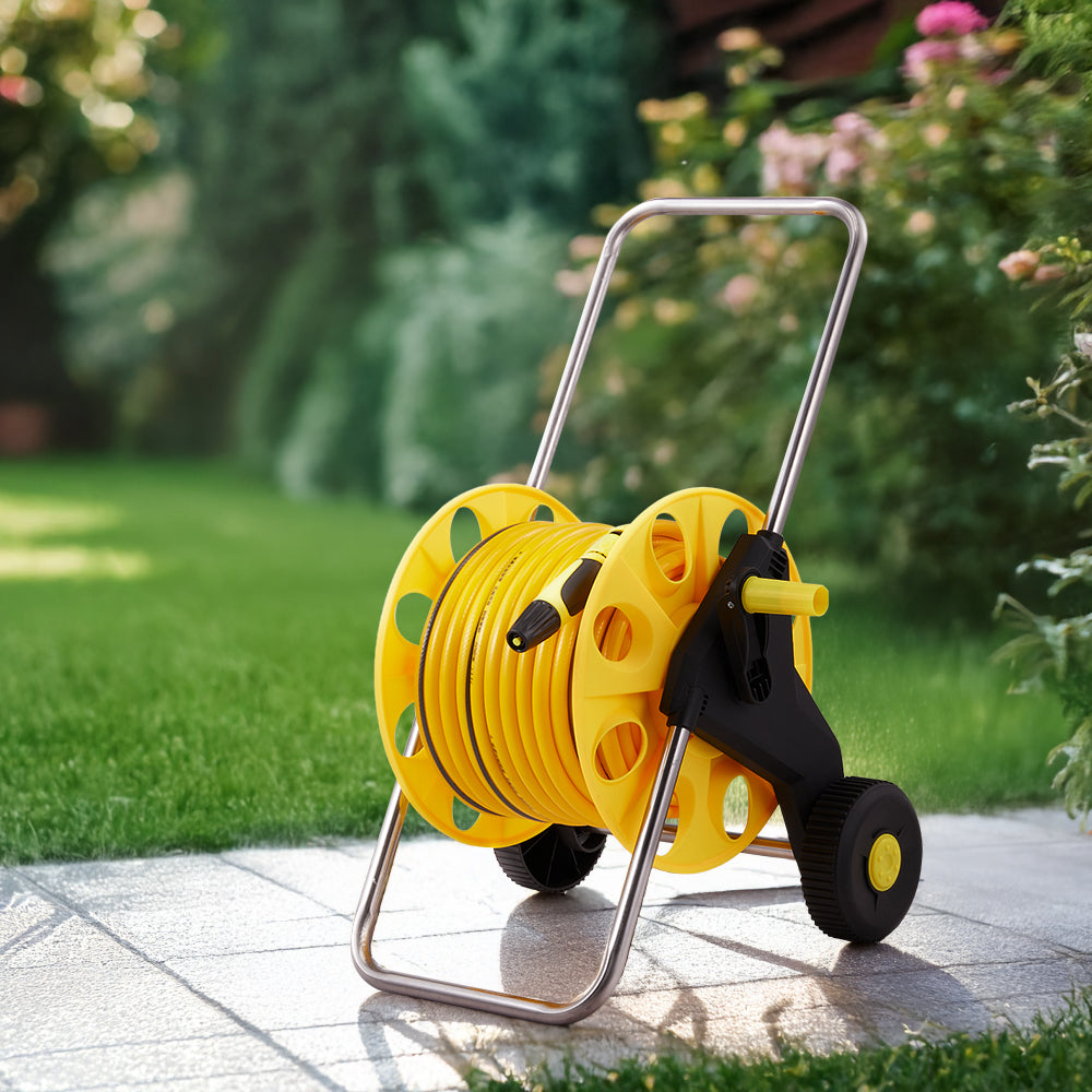 40m Wheeled Hose Reel Cart