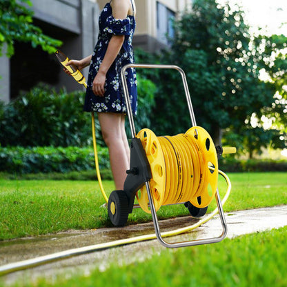 40m Wheeled Hose Reel Cart