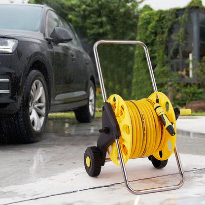 40m Wheeled Hose Reel Cart