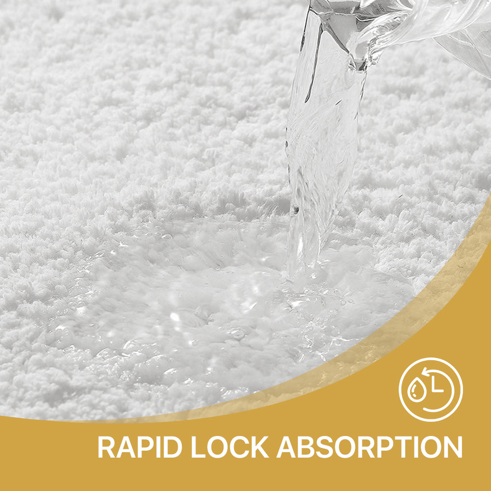 Non-Slip Polyester Bath Mat