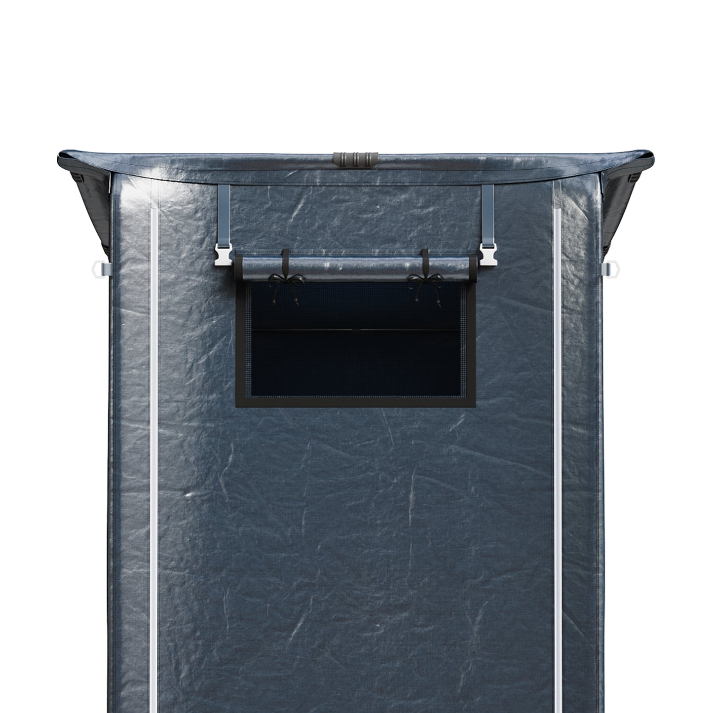 Outdoor Garden Storage Shelter with Roll-Up Zipper Door