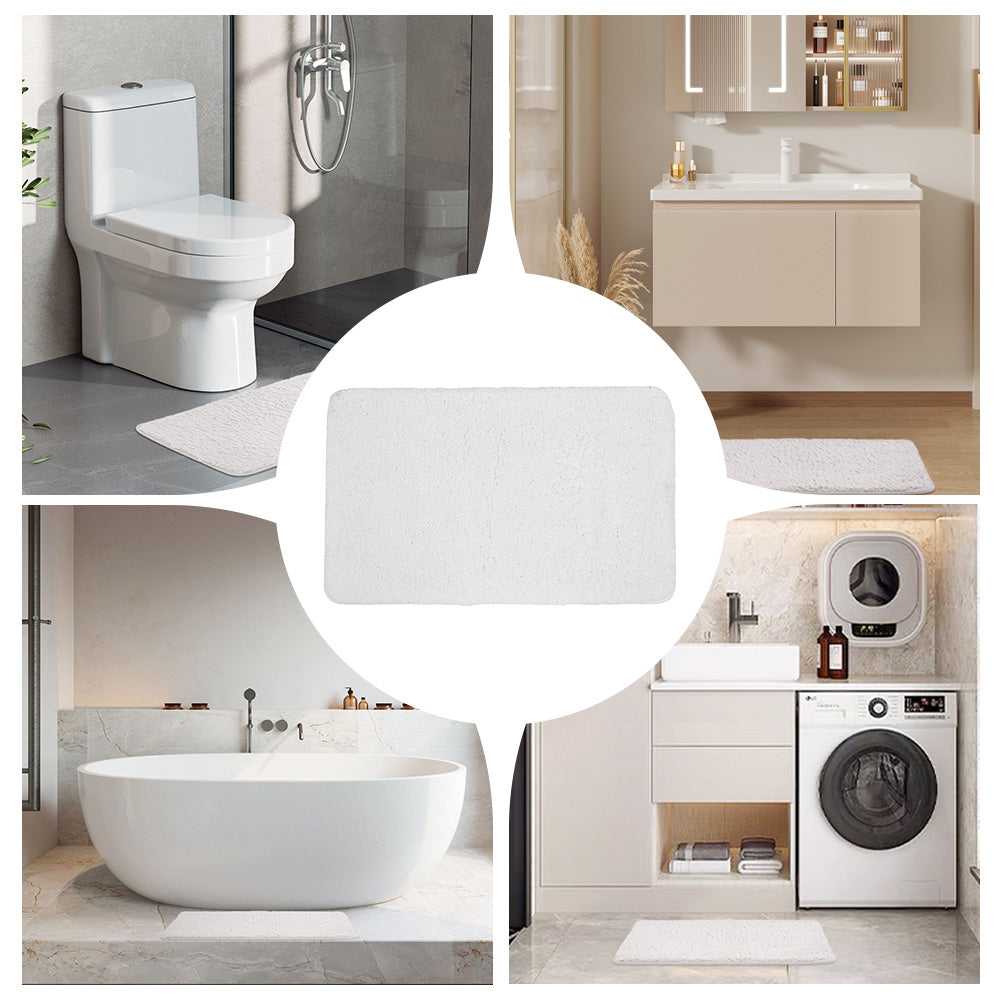 Non-Slip Polyester Bath Mat