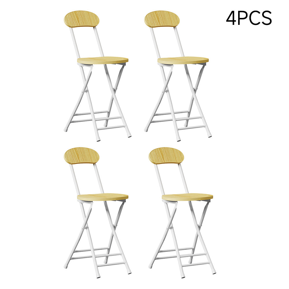 2/4Pcs Portable Foldable Dining Chairs