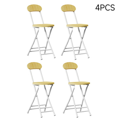 2/4Pcs Portable Foldable Dining Chairs