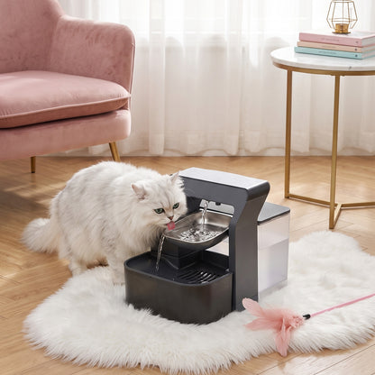 3.2L Rechargeable Smart Self-Refill Pet Water Fountain