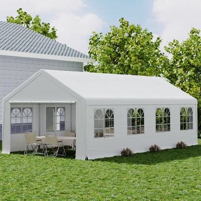 Garden Party Tent with Removable Sidewalls and Doors