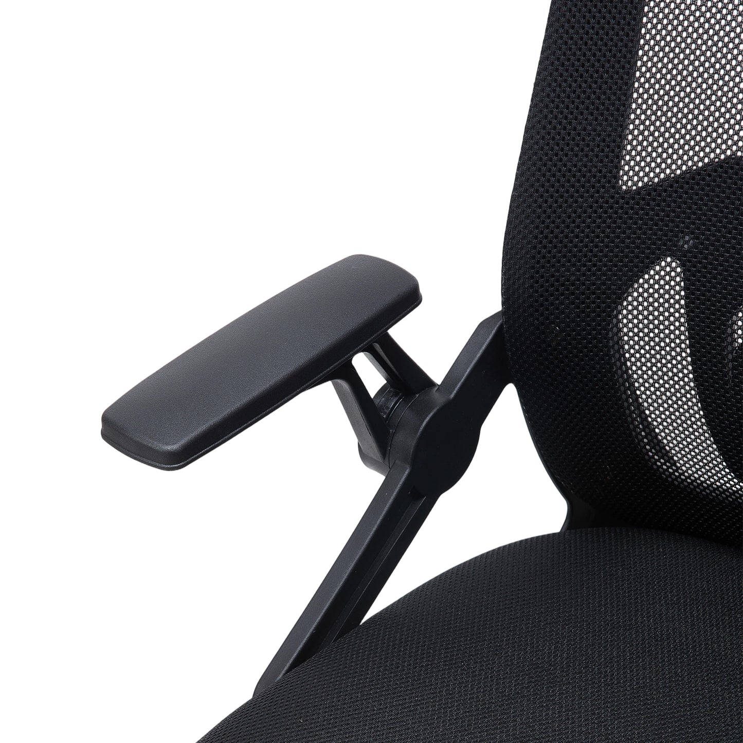 Ergonomic Mesh Office Chair with Adjustable Headrest & 15° Tilt Recline