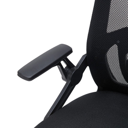 Ergonomic Mesh Office Chair with Adjustable Headrest & 15° Tilt Recline