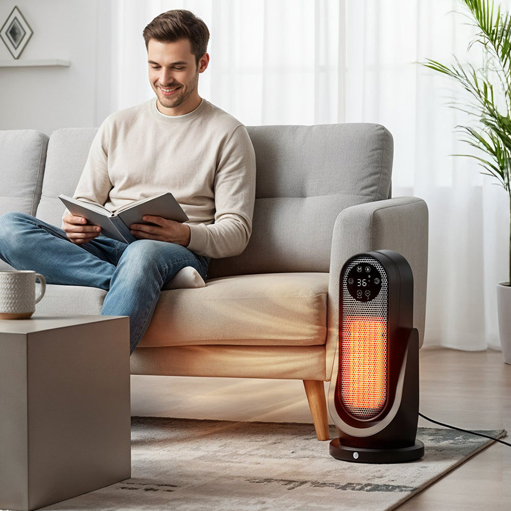 Electric PTC Space Heater with Human Sensor for Indoor Use