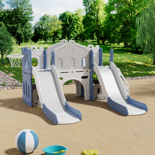 Toddler Two Slides Playset