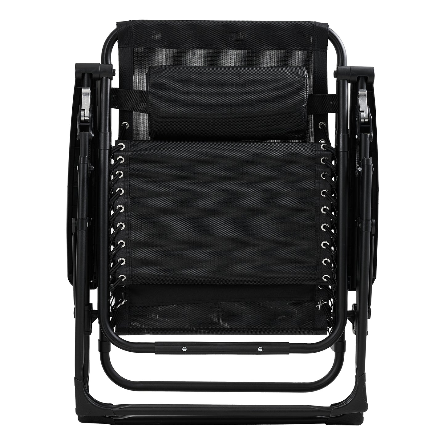 Zero Gravity Outdoor Recliner with Seat Cushion & Headrest