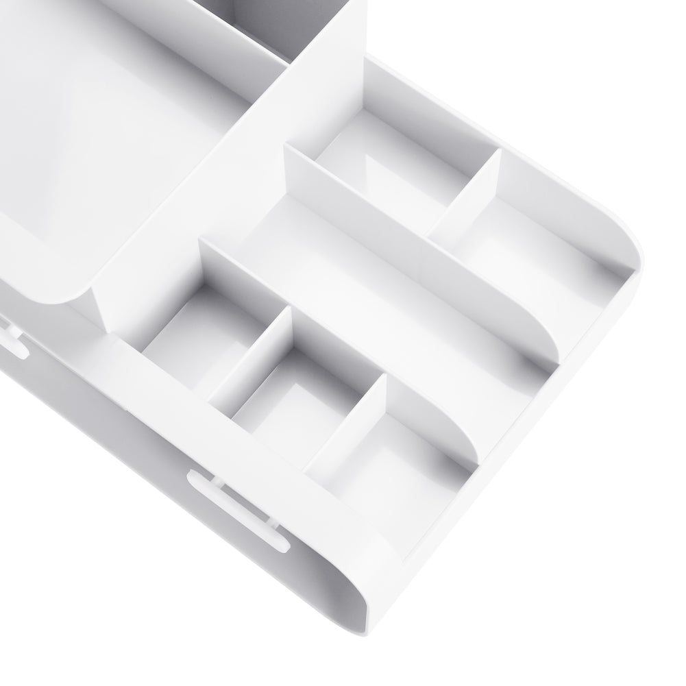 Multifunctional Plastic Desk Organizer with Drawers