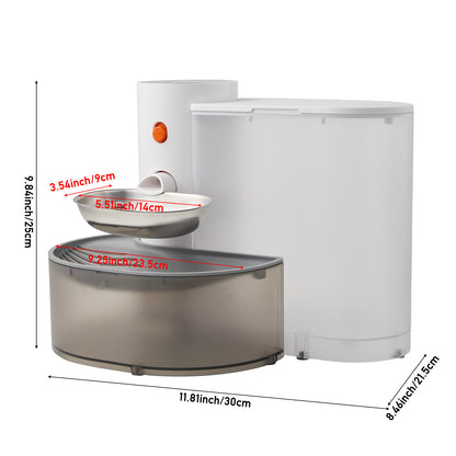 3L Rechargeable Smart Self-Refill Pet Water Fountain