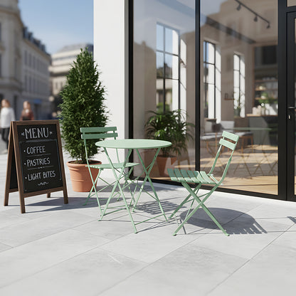3-Piece Outdoor Folding Bistro Set