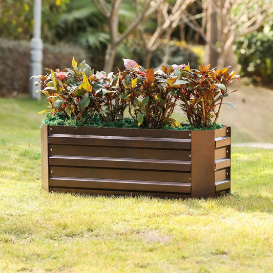 30CM Height Steel Garden Plants Raised Bed