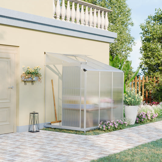 Set of 6 PC Twinwall Roofing Sheet Greenhouse Cover Glazed Panels