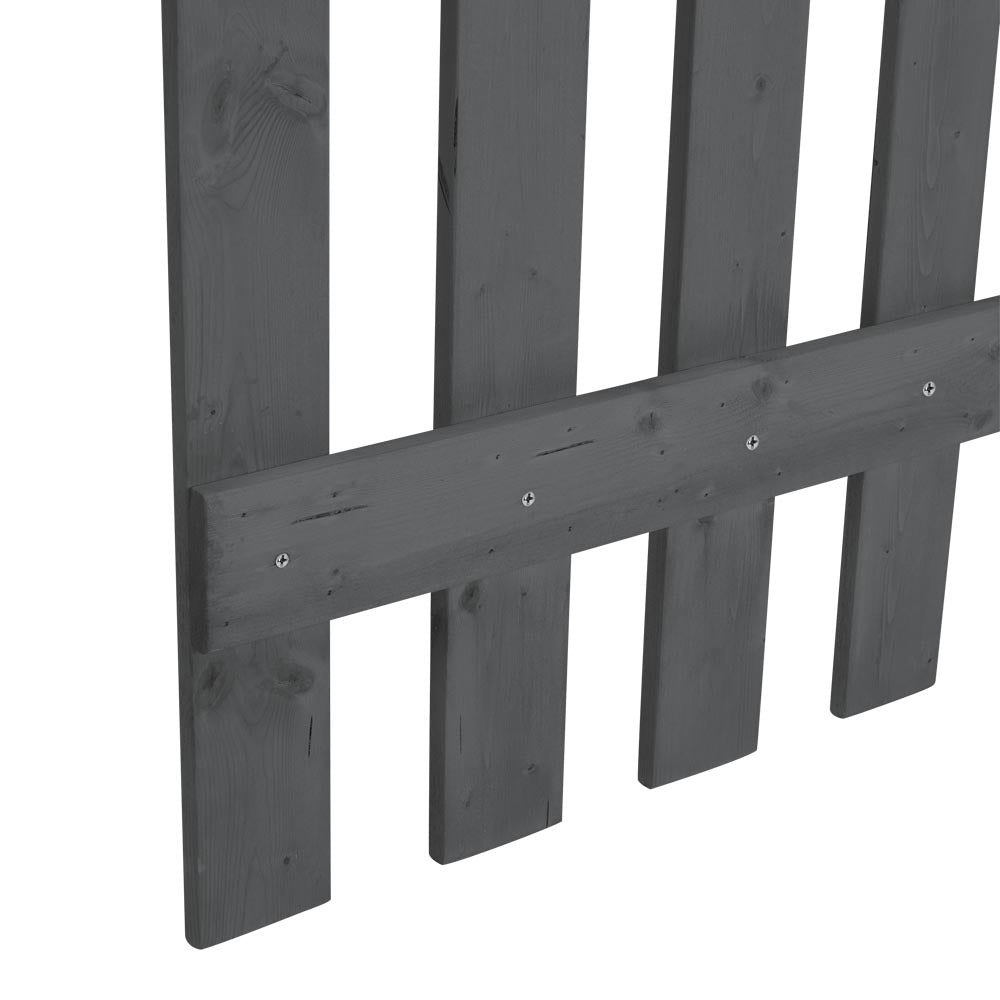 90x180cm Garden Wood Fence Gate with Latch