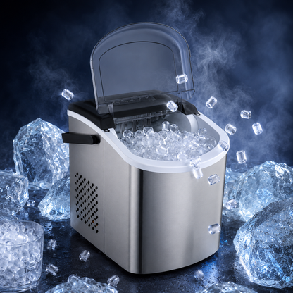 Countertop Bullet Ice Maker with Handle