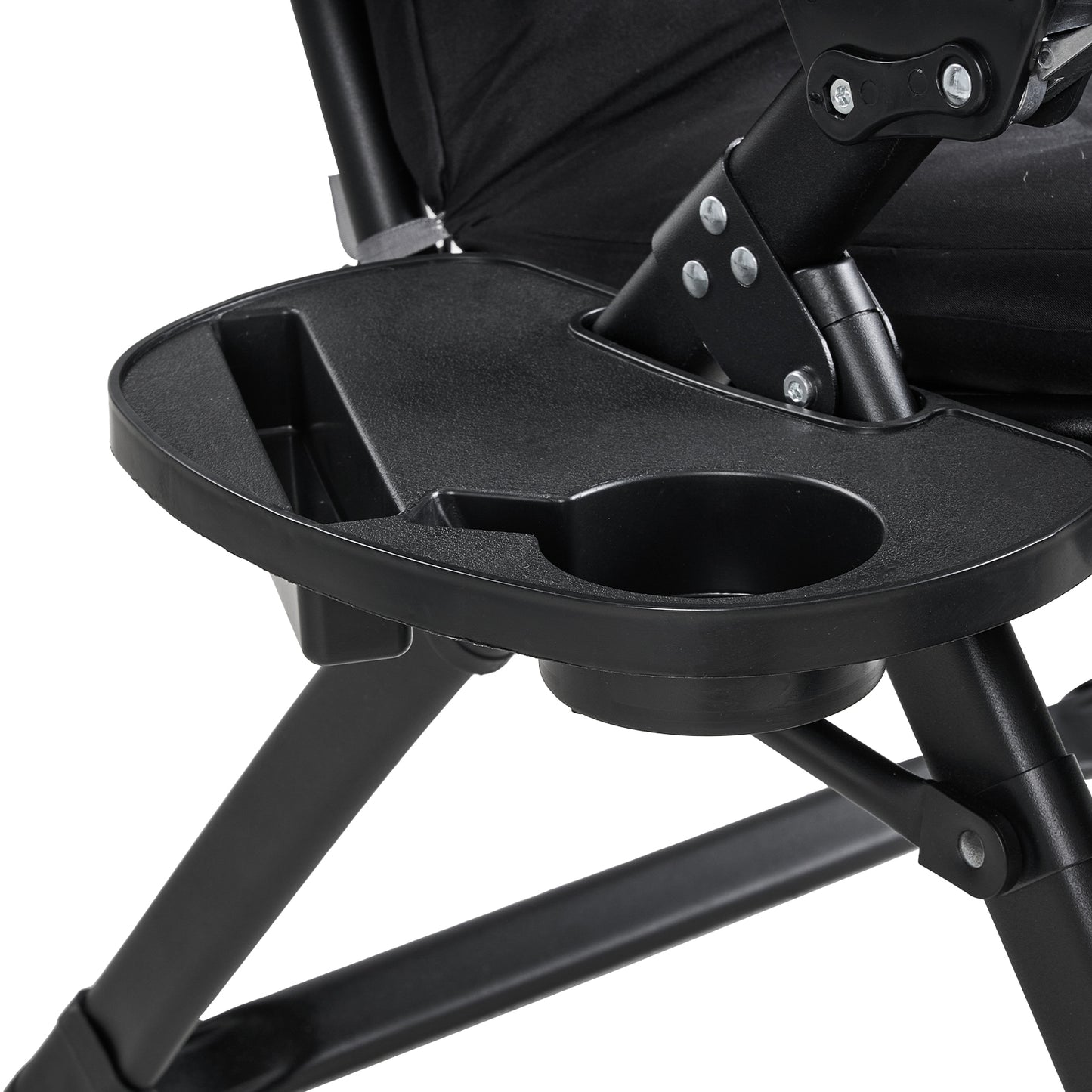 Zero Gravity Outdoor Recliner with Seat Cushion & Headrest