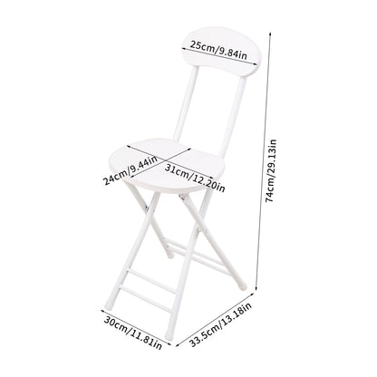 2/4Pcs Portable Foldable Dining Chairs