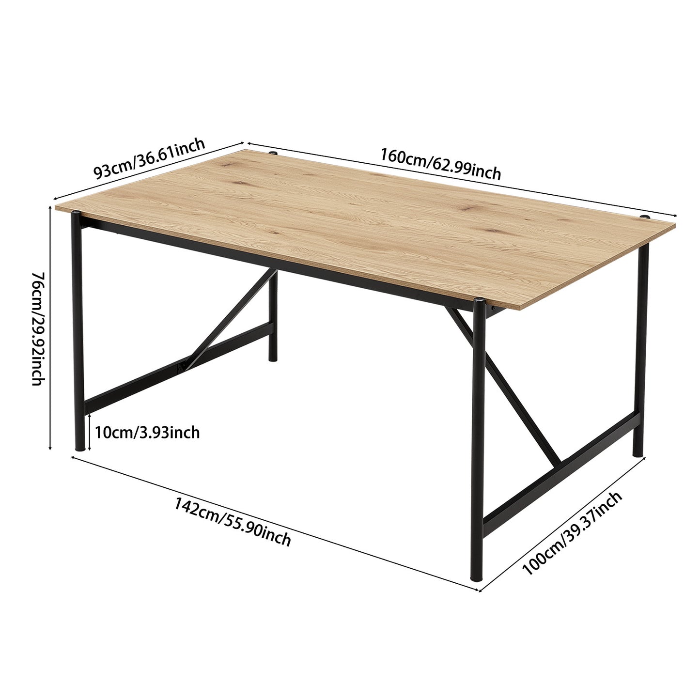 Indoor/Oudoor Wooden Dining Table