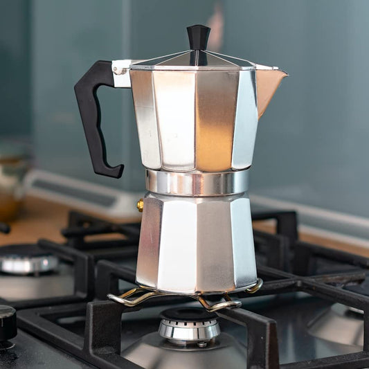 12 Cup Stovetop Espresso Maker Italian Moka Pot