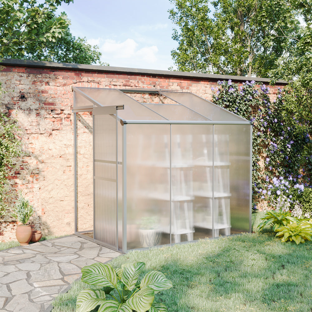 Set of 6 PC Twinwall Roofing Sheet Greenhouse Cover Glazed Panels