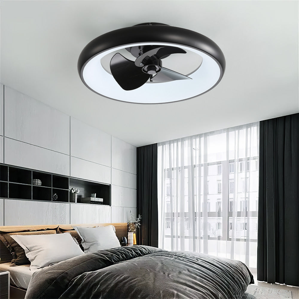 22-Inch Modern Ceiling Fan Light with Remote Control