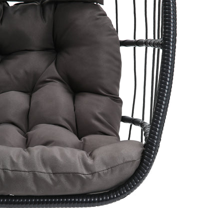 Outdoor Hanging Egg-Shaped Chair
