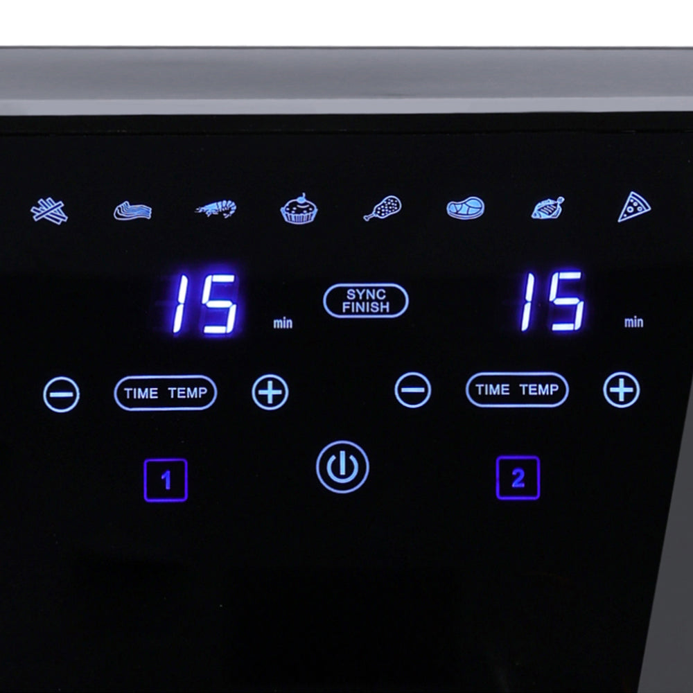 8L Touch Screen Dual Basket Air Fryer