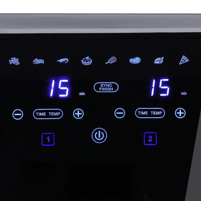8L Touch Screen Dual Basket Air Fryer