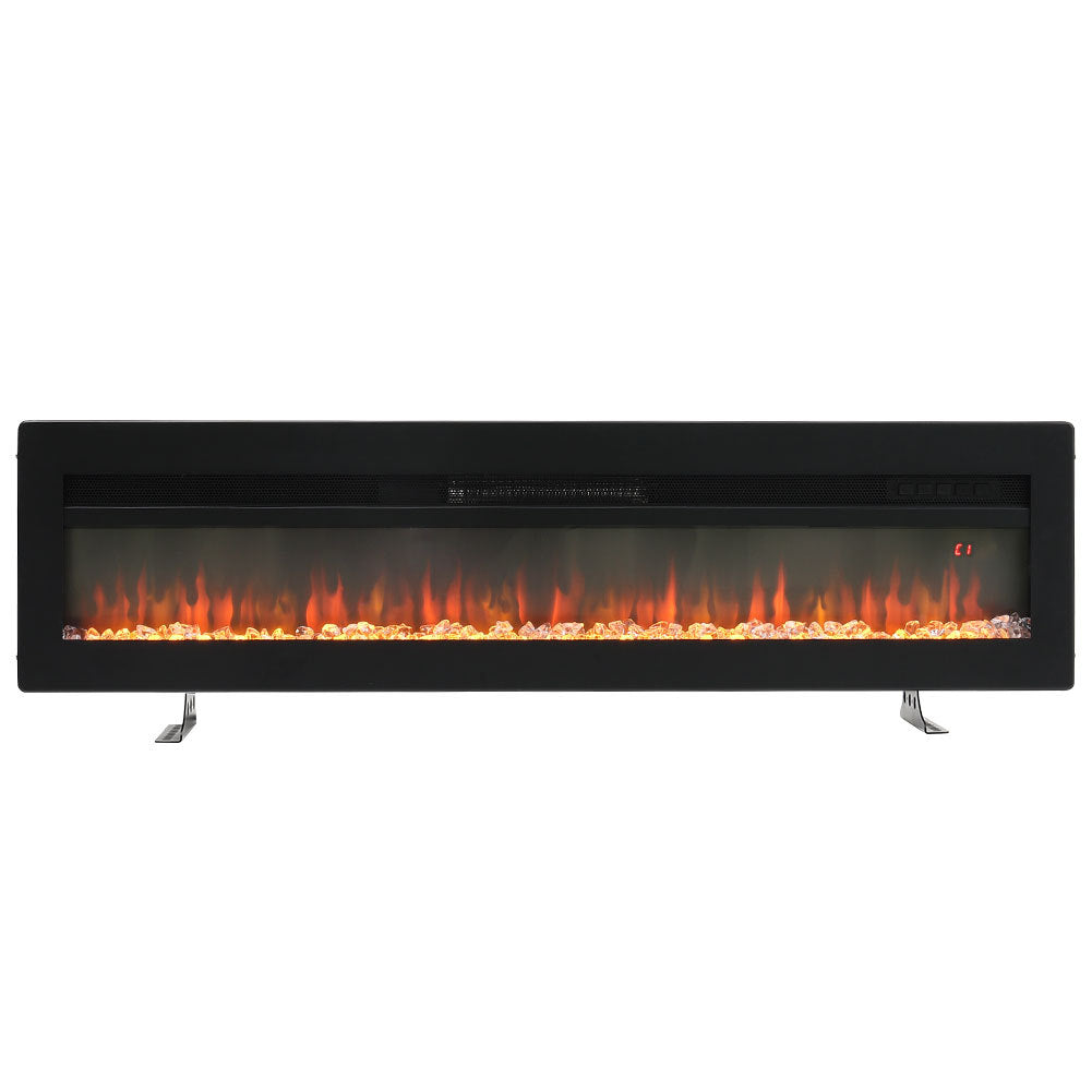 40/50/60/70 Inch Electric Fireplace with 9 Flame Colour and Remote Control