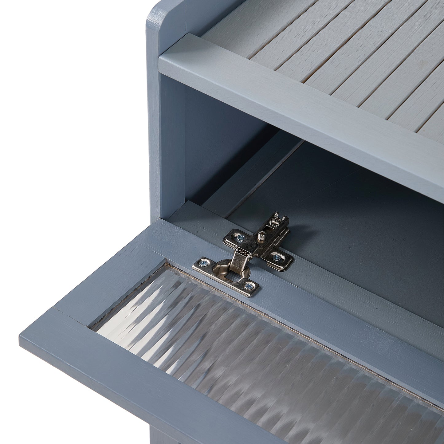 Shoe Storage Cabinet with Folding Doors