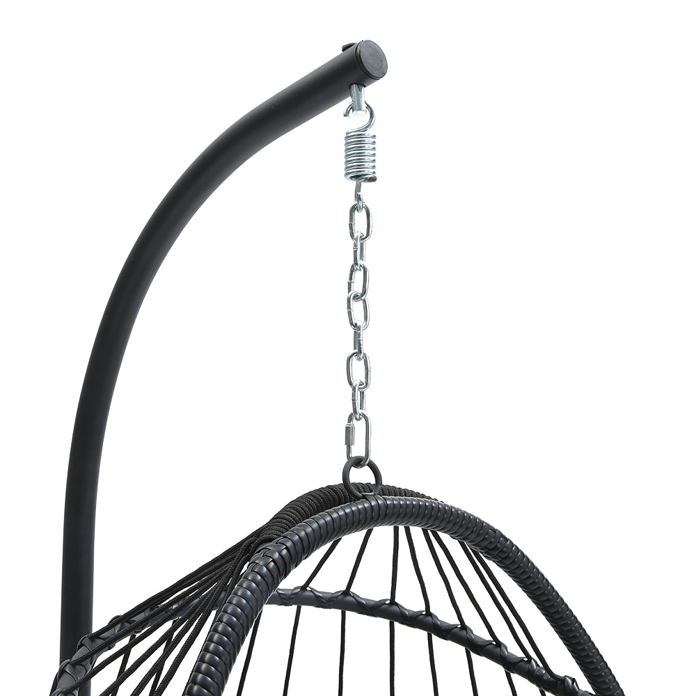 Outdoor Hanging Egg-Shaped Chair