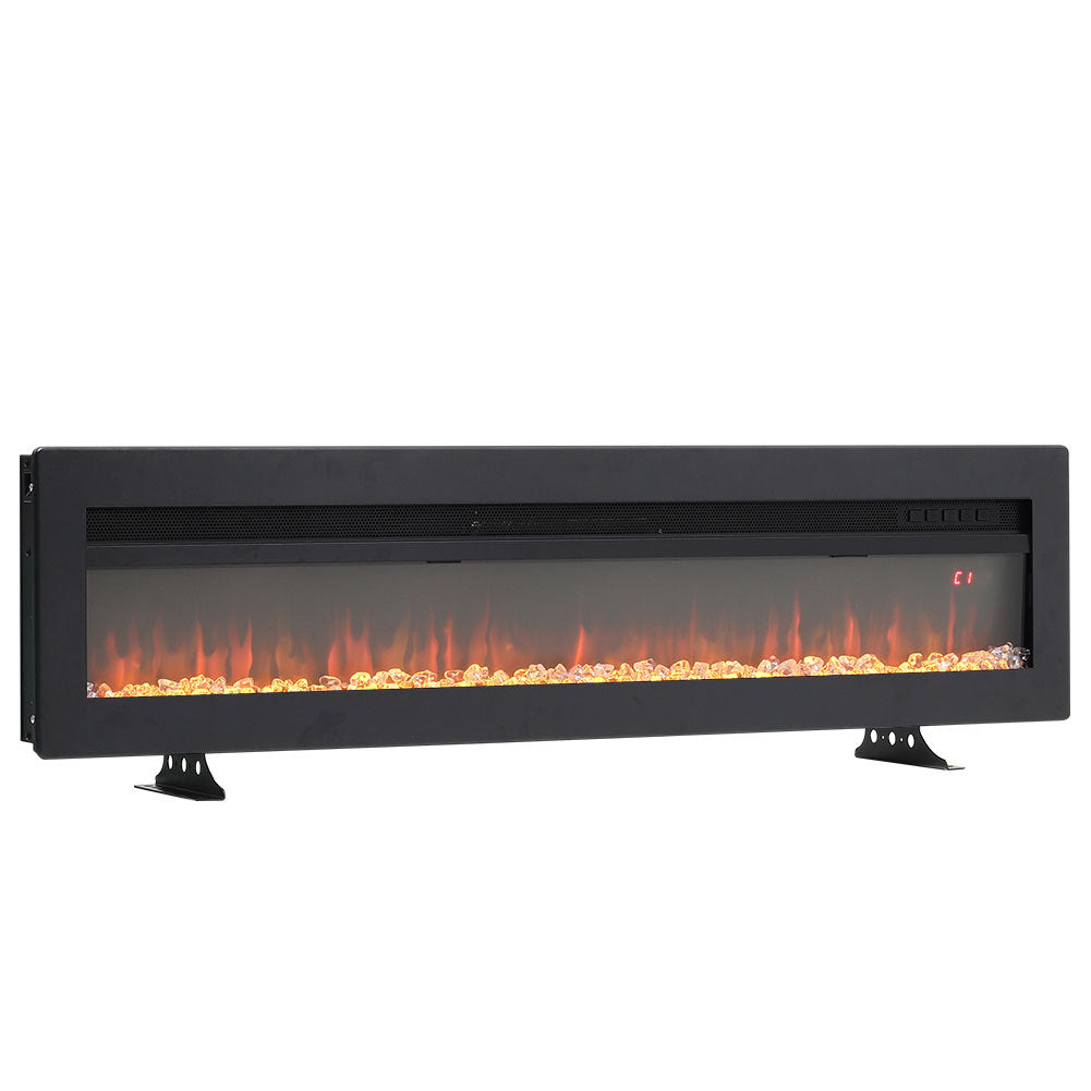 40/50/60/70 Inch Electric Fireplace with 9 Flame Colour and Remote Control