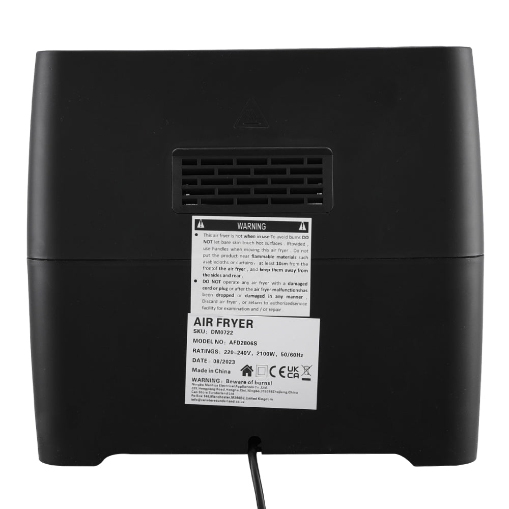 8L Touch Screen Dual Basket Air Fryer