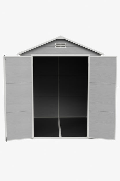 6x8 FT Outdoor Garden Plastic Storage Shed