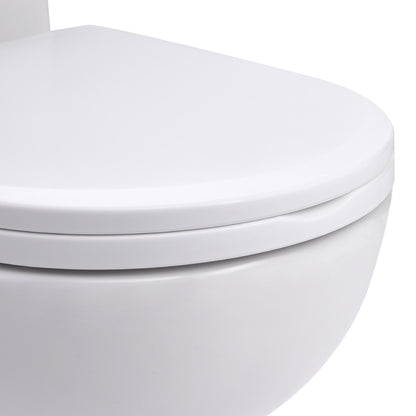 2-Piece Elongated Toilet with Dual Flush