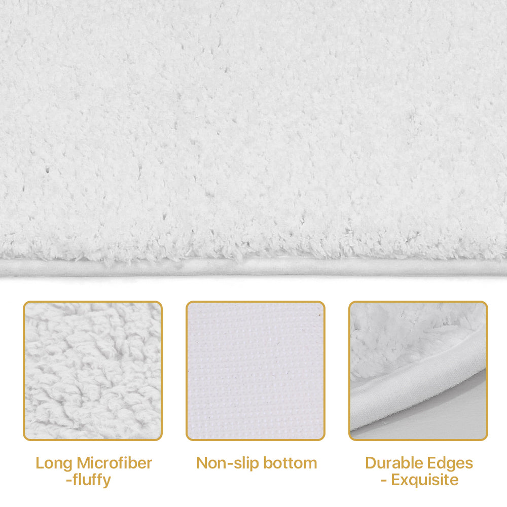 Non-Slip Polyester Bath Mat