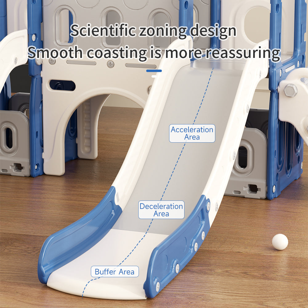 Toddler Two Slides Playset