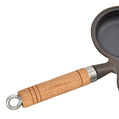Non-stick 6-hole Cast Iron Egg Frying Pan
