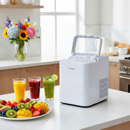 Ice Maker Machine with Ice Scoop & Basket