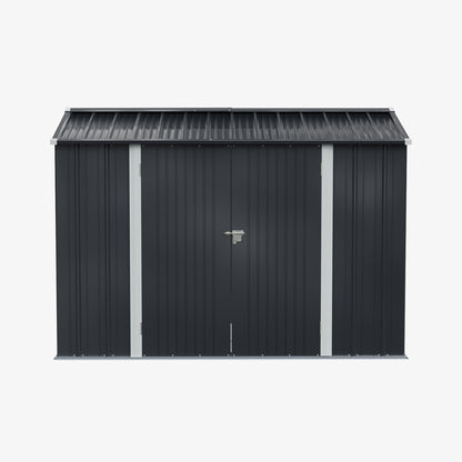 10x7 FT Large Metal Garden Tool Storage Shed