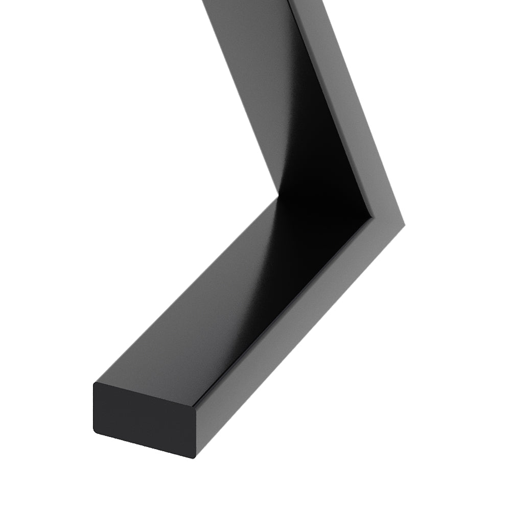 Set of 2 Metal Table Legs in 40cm Height