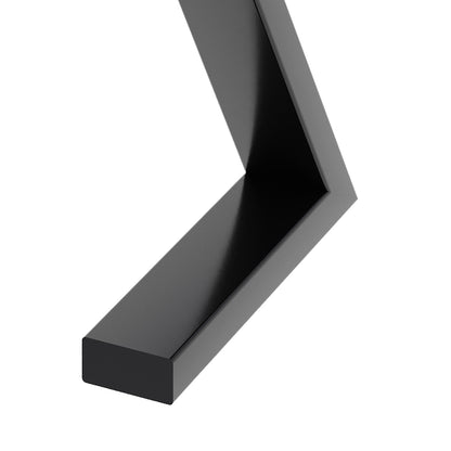 Set of 2 Metal Table Legs in 40cm Height