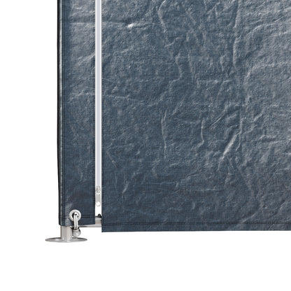 Outdoor Garden Storage Shelter with Roll-Up Zipper Door